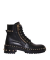 BALMAIN STUDDED ARMY BOOTS,W7FC224PGBG 176