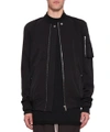 RICK OWENS COTTON BLEND RAGLAN BOMBER JACKET,RU17F8792MU 09