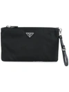 PRADA PRADA LOGO MAKE-UP BAG - BLACK,1NH54506712288135