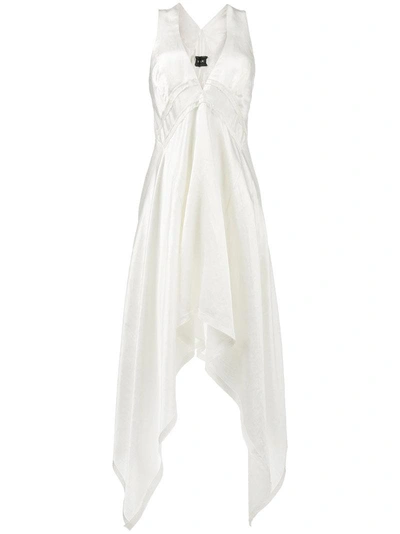 Kitx Puzzle Asymmetric Midi-dress In White