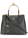 PRADA MEDIUM DOUBLE TOTE BAG,1BG8872A4AVOOM12218629