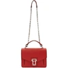 PROENZA SCHOULER Red Small Hava Chain Bag,H00695 C202P