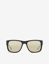 Ray Ban Ray-ban Mens 622 Justin Rectangular Sunglasses In 622/5ablack