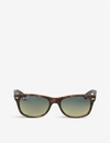 Ray Ban Ray-ban Mens Matte Havana Tortoiseshell Finish Wayfarer Sunglasses Rb2132 52 In Matte Havana