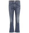 CITIZENS OF HUMANITY DREW CROP FLARE JEANS,P00291860