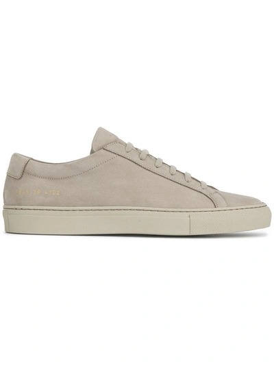 Common Projects Original Achilles Low Top Trainer In Grey