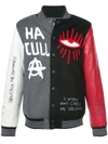 HACULLA SKRIBBLE VARSITY JACKET,HA08AGX0512396142