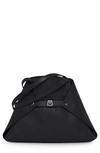 Akris Small Ai Reversible Leather Tote - Metallic In Black