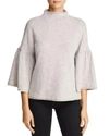 THREE DOTS DONEGAL BELL SLEEVE SWEATER,FS4490