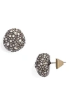 ALEXIS BITTAR ELEMENTS PAVE STUD EARRINGS,AB74E017