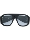 GUCCI OVERSIZED ROUND FRAME SUNGLASSES,GG0152S12499070