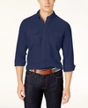 TOMMY HILFIGER MEN'S CUSTOM-FIT BEN FLANNEL SHIRT, CREATED FOR MACY'S