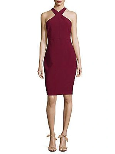 Likely Carolyn Halter Sheath Dress In Red