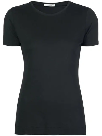 Adam Lippes Pima Cotton-jersey T-shirt In Black
