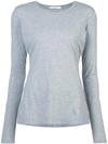 ADAM LIPPES ROUND NECK LONG-SLEEVED TOP,EBJB17W12407163