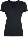 Adam Lippes V-neck T-shirt In Black
