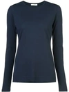 ADAM LIPPES ROUND NECK LONG-SLEEVED TOP,EBJB17W12407164