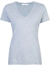 Adam Lippes V-neck T-shirt In Grey
