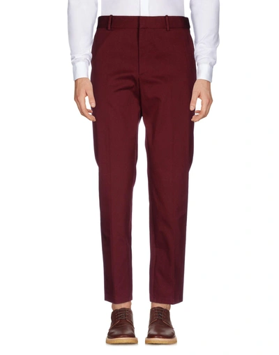Gucci Casual Pants In Brick Red