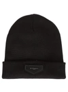 GIVENCHY PATCH DETAIL BEANIE,GVCAPP-U1299 1