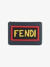 FENDI FENDI LEATHER POUCH WITH LOGO,7N0078A0FY12453091