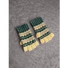 BURBERRY Fair Isle Wool-cashmere Blend Fingerless Gloves,40651391