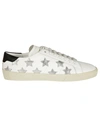 SAINT LAURENT STAR PATCHED SNEAKERS,9460328
