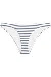 MELISSA ODABASH WOMAN SUMATRA STRIPED BIKINI BRIEFS NAVY,US 1071994536748920