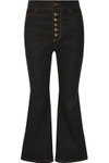 ELLERY WOMAN PYRAMID KICK-FLARE JEANS BLACK,US 1998551928990253