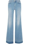 STELLA MCCARTNEY Frayed wide-leg jeans,US 1998551929407620