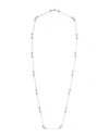 1064 Studio Woman Necklace White Size - Brass, Plastic In White