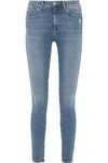 M.I.H. JEANS WOMAN BODYCON MID-RISE SKINNY JEANS MID DENIM,US 367268775459571