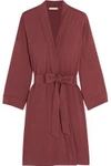 SKIN Pima cotton-jersey robe,US 1998551929390937