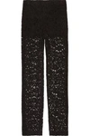 GIVENCHY Cotton-blend corded lace straight-leg pants,US 1071994537585699