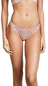Cosabella Pret A Porter G-string In Mandorla/brick