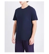 Derek Rose Basel Stretch Micro Modal Jersey T-shirt In Navy