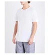 Derek Rose Riley Crewneck Jersey T-shirt, White In White