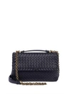 Bottega Veneta Women's Small Olimpia Leather Shoulder Bag In Black