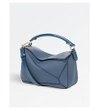 Loewe Puzzle Small Multi-function Leather Bag In Indigo