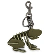 COACH FROG LEATHER BAG CHARM