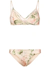 ZIMMERMANN Prima Hydrangea floral print bikini,2886WPRIB12501354