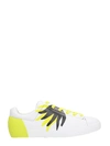ASH WHITE LEATHER SNEAKERS,NIKKOFLAM