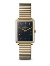 SHINOLA Shirley Fromer Gold PVD & Stainless Steel Bracelet Watch