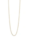 SAKS FIFTH AVENUE WOMEN'S 14K YELLOW GOLD CHAIN NECKLACE/18" X 1.7MM,0400095976559
