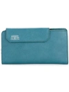 AS2OV AS2OV SHRINK LONG WALLET - BLUE,0817007512475696