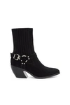 OPENING CEREMONY OPENING CEREMONY SHAYENNE SUEDE HARNESS ANKLE BOOTS,ST200343