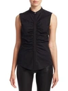 THEORY Ruched Fitted Top