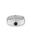 DAVID YURMAN Streamline Sterling Silver & Black Diamond Ring