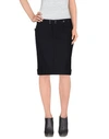 Dsquared2 Knee Length Skirt In Black