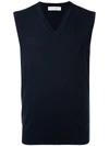 GIEVES & HAWKES V-NECK VEST,G3667AR0703812497546